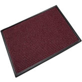 Crown Super-Soaker Medium Traffic Indoor Scraper/Wiper Mat - 2' x 3', Burgundy